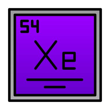 Kimyasal ikon. vektör illüstrasyonu