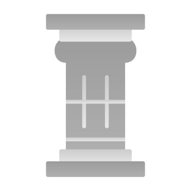 Sütun. Web simgesi basit illüstrasyon