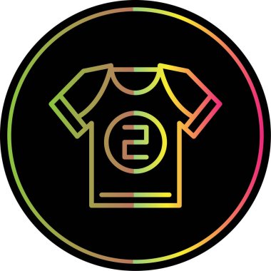 tshirt simgesi vektör illüstrasyonu