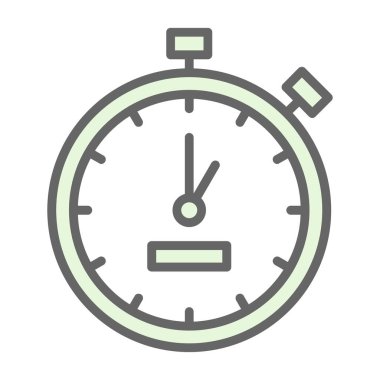 Kronometre simgesi çizimi 