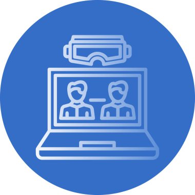 seo modern simgesinin vektör illüstrasyonu