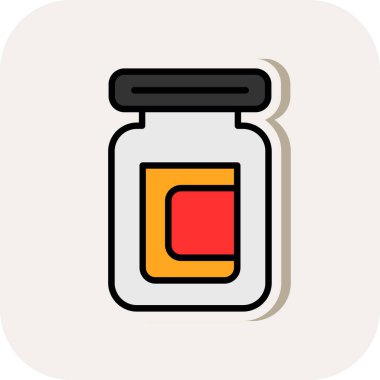 şişe simgesi vektör illüstrasyonu