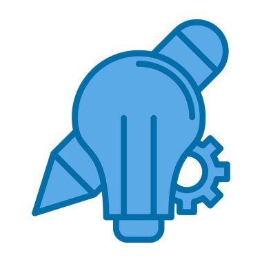 dişli ve anahtar ikon vektörü. İnce çizgi işareti. izole edilmiş sınır sembolü çizimi