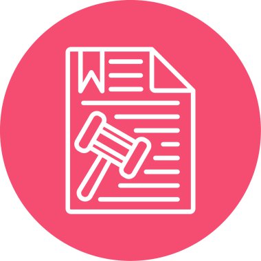 yasal belge vektör çizim tasarımı 