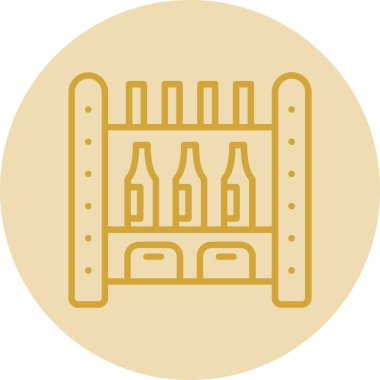 Bira. Web simgesi basit illüstrasyon