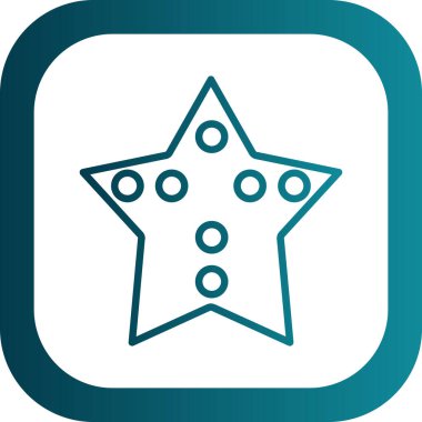 düz yıldız resim tasarımı