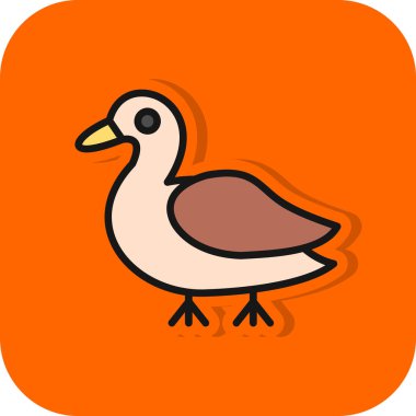 Eğil. Web simgesi basit illüstrasyon 