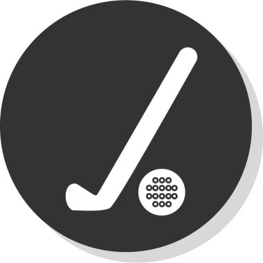 hockey stick icon vector illustration