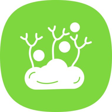 Bulutun vektör illüstrasyonu