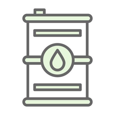 Benzin istasyonu vektör simgesi