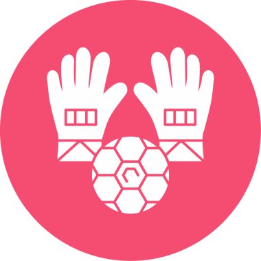 Futbol mu? Web simgesi basit tasarım