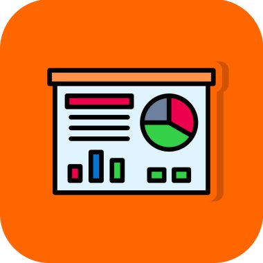 Sunuyu web simgesi, vektör çizim 