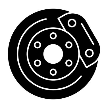 fren disk vektör simgesi