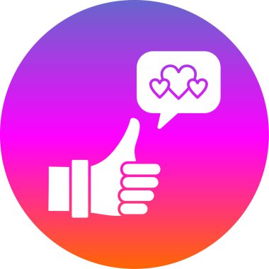 Başparmağını kaldır. Web simgesi