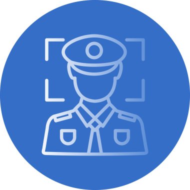 vektör subayı illüstrasyonu