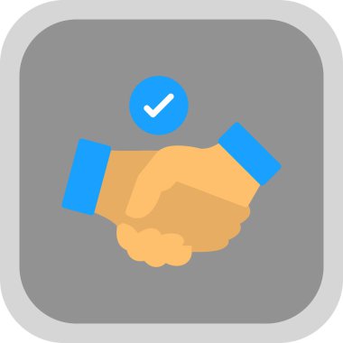 Tokalaşın. Web simgesi basit illüstrasyon