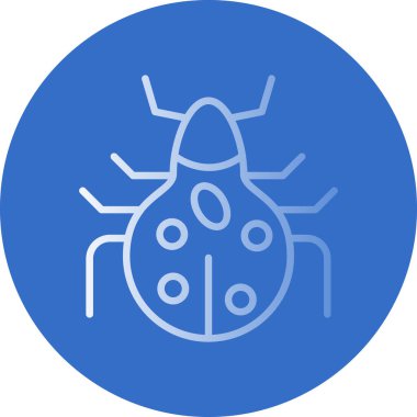 Böcek. Web simgesi basit illüstrasyon 