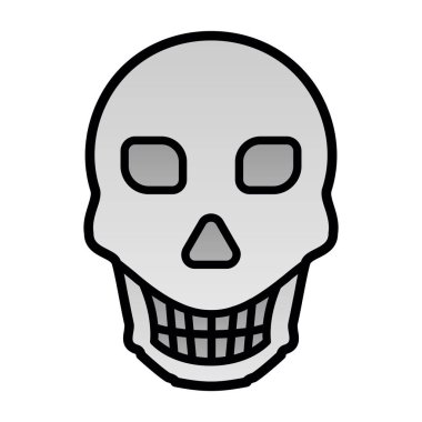 kafatası kemik simgesi, özet biçimi