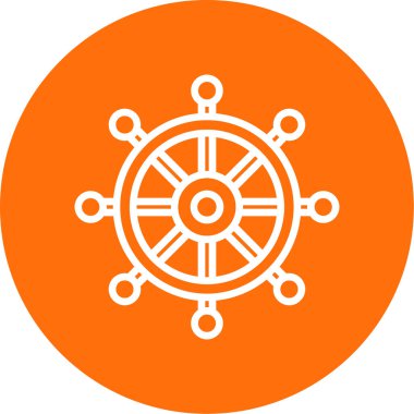 Vektör direksiyon simgesi