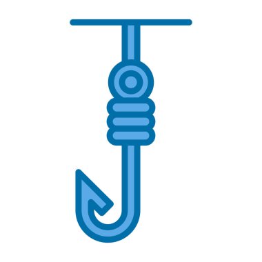  düz kanca ikon vektör illüstrasyon tasarımı