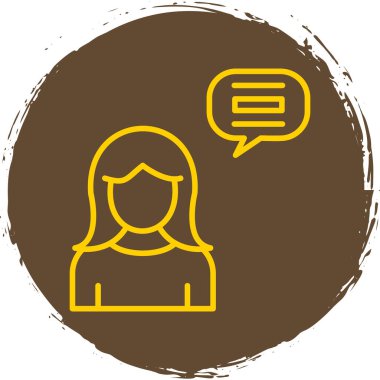 konuşma balonu resmetme sembolü