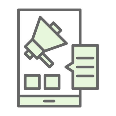 bayrak ikonu vektör illüstrasyonu