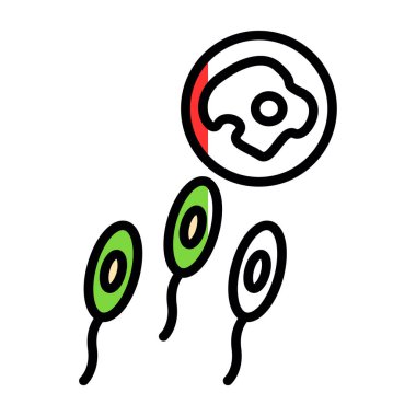 sperm icon vector illustration