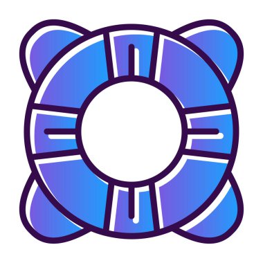 Simge vektör çizim şamandıra 