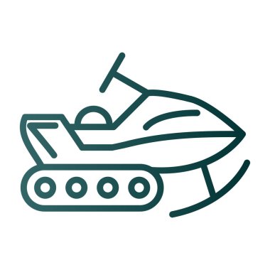 Kar mobil vektörü çizimi tasarımı