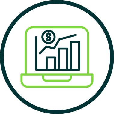 seo modern simgesinin vektör illüstrasyonu