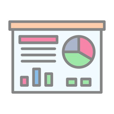 Sunuyu web simgesi, vektör çizim 