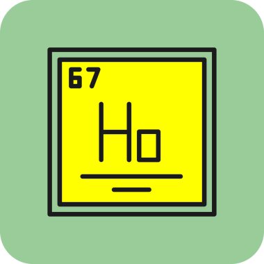 Beyaz arkaplanda kimyasal simge izole edildi