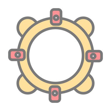 Hayat kurtarıcı. Web simgesi basit illüstrasyon