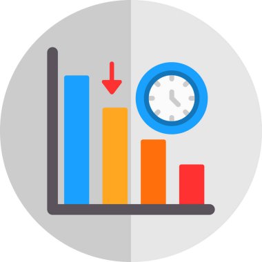 Grafik düz vektör simgesi