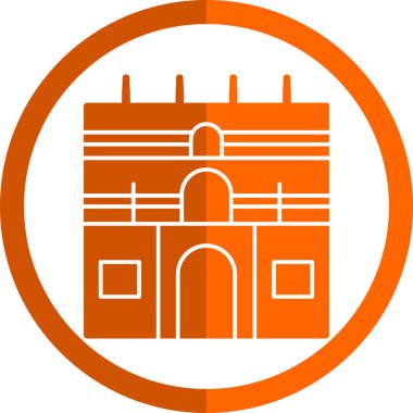 Modern b 'nin vektör illüstrasyonu inşa simgesinden yoksun