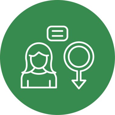 İnsan simgesinin vektör illüstrasyonu