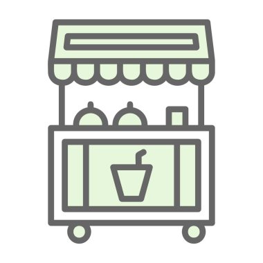 Kafe vektör simgesi