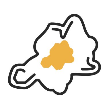 Vektör illüstrasyonu, simge ögesi arkaplanı