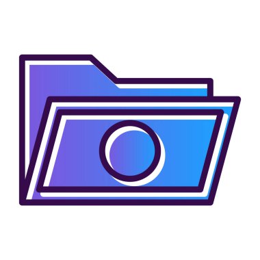 düz biçimli dosya dizini simgesi 