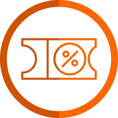 Modern finans simgesinin vektör illüstrasyonu