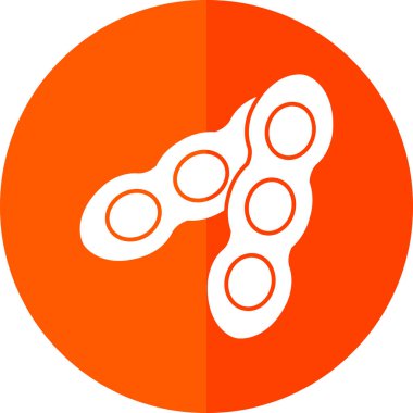 arkaplanda izole edilmiş modern biçimdeki paylaşım simgesi.