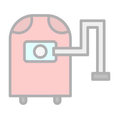 Simge vektör çizim gaz sobası