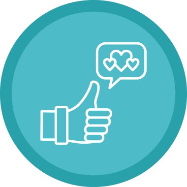 başparmak vektör simgesi