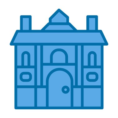 ev simgesi vektör illüstrasyonu