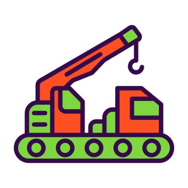 Turna simgesi vektör çizimi 