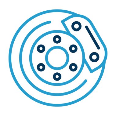 Modern simgenin vektör illüstrasyonu