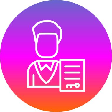 erkek avatar profil resim vektörü.