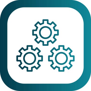 Web Tasarımı için Gear Simgesi