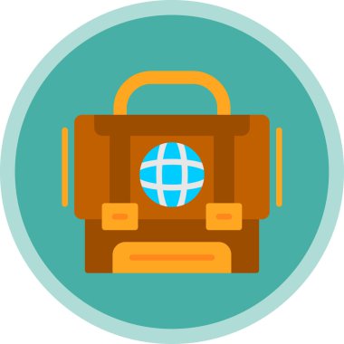 iş simgesi vektör illüstrasyonu