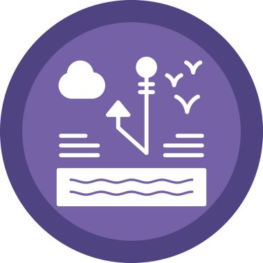 seo modern simgesinin vektör illüstrasyonu